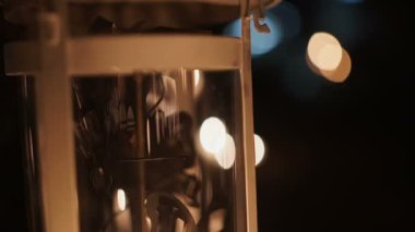 Kelebekler dönen Pendulum saati