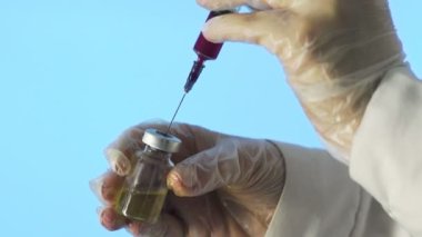 Kan cam ampule karışıyor Corona. Covid 19