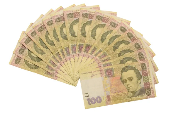 yüz Ukraynalı hryvnia