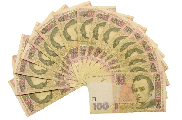 yüz Ukraynalı hryvnia