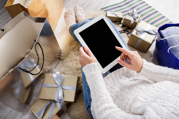 Online Kredi kartı ile alışveriş kadın