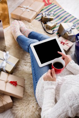 Online Kredi kartı ile alışveriş kadın