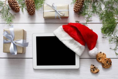 Noel online alışveriş arka plan