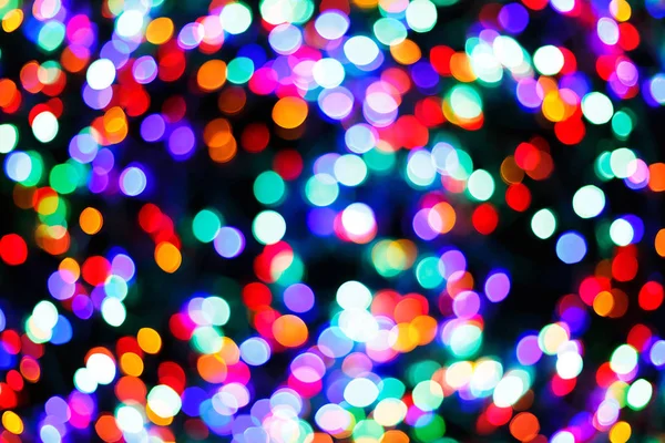 Color light blurred bokeh background, unfocused. — Stock Photo, Image