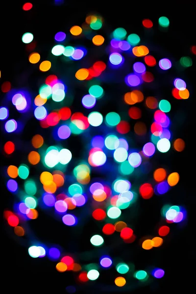 Color light blurred bokeh background, unfocused. — Stock Photo, Image