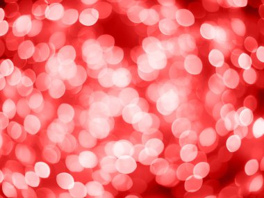 Kırmızı ışık bokeh arka plan, odaklanmamış bulanık.