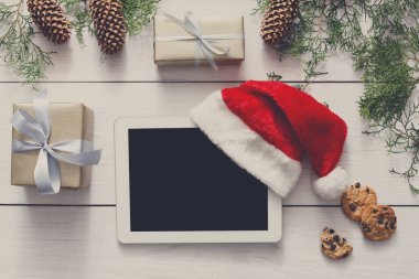 Noel online alışveriş arka plan