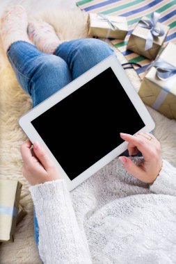 Online Kredi kartı ile alışveriş kadın