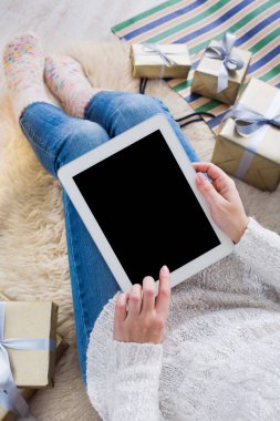 Online Kredi kartı ile alışveriş kadın