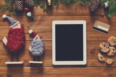 Noel online alışveriş arka plan