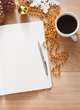 Noel planlama arka plan. Tatil için hazırlamak