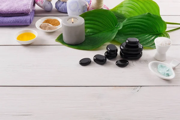 스파 치료입니다. Aromatherapy.Essential 오일. — 스톡 사진