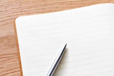 Not defteri ve kişisel günlük ya da kalem ile Organizatör