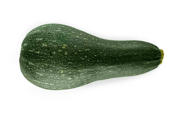 Zucchine zucca isolata su sfondo bianco — Foto Stock