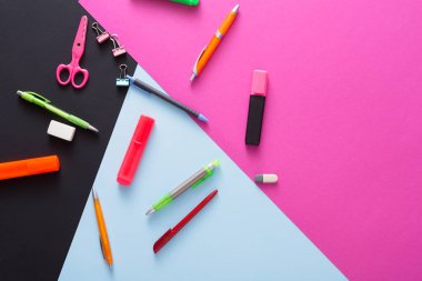 Yaratıcı çalışma alanı, ileti örneği Üstten Görünüm