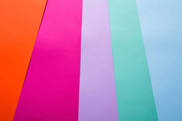 Стаціонарний, набір барвистого паперу, текстури — стокове фото