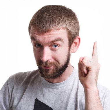 İşaret parmağı ile işaret adamım, işareti hatırlıyorum