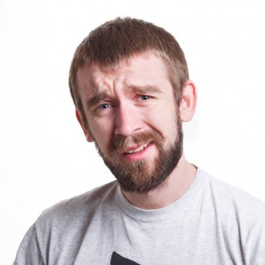 Hoş olmayan duygular, karışık adam