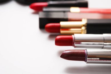 Güzellik ve makyaj kozmetik, düz Rujlar lay