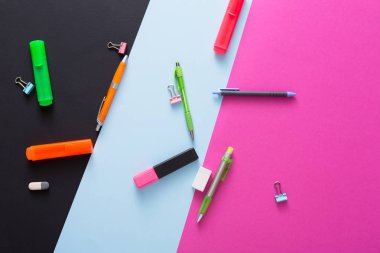 Yaratıcı çalışma alanı, ileti örneği Üstten Görünüm