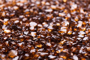 Brown Amber stones background clipart