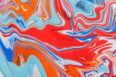 Sıvı Ebru akrilik boya arka plan. Akışkan resim soyut doku