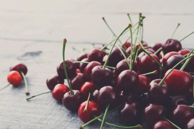 Tatlı taze kiraz arka plan