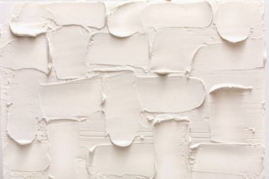 Dekoratif Sıva doku, beyaz kabartma zemin