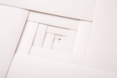 Kağıt geometrik kompozisyon, arka plan