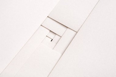 Kağıt geometrik kompozisyon, arka plan