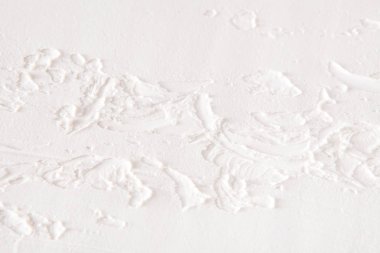 Beyaz duvar sıva desen arka plan ile