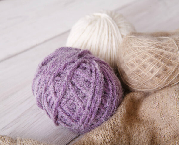 Needlework and handicraft concept