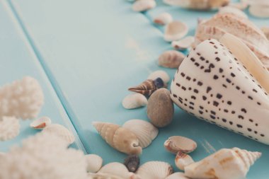 Deniz mavi ahşap, deniz tatil arka plan üzerinde