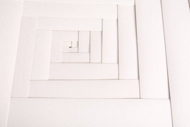 Kağıt geometrik kompozisyon, arka plan