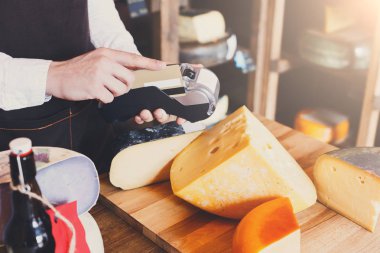 Peynir tezgâhtar manyetik kredi kartı