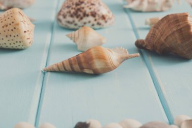 Deniz mavi ahşap, deniz tatil arka plan üzerinde