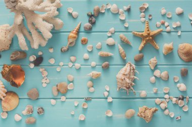 Deniz mavi ahşap, deniz tatil arka plan üzerinde