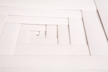 Kağıt geometrik kompozisyon, arka plan
