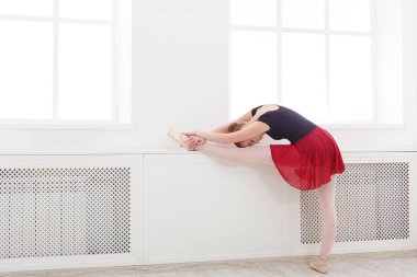 Pointe güzel balerin dans