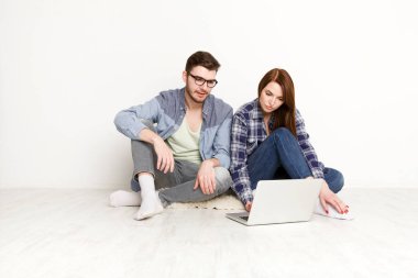 Çift tasarım projesi yeni daire için planlama