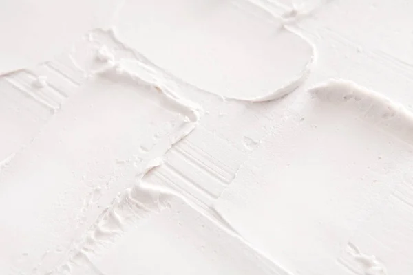 Texture plâtre décorative, fond en relief blanc — Photo
