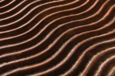 Bronz dalgalı desen, dekoratif arka plan.