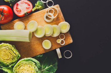 Sağlıklı gıda arka plan yemek