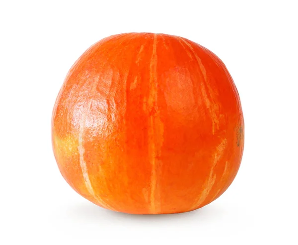 Fresh orange cutie pumpkin isolated on white background — Stock Photo, Image