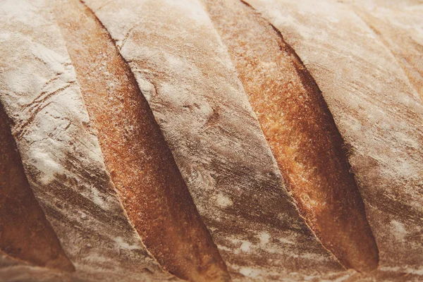 Textura de pan de fondo, primer plano de pan de baguette — Foto de Stock