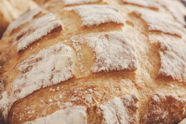 Ekmek doku arka plan, baget ekmek closeup