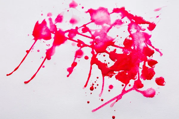 Анотація акварельної фарби сплеск на паперовій текстурі — стокове фото