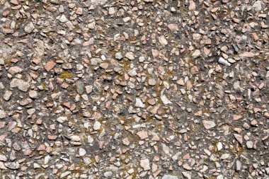 Taş kaldırım arka planda park