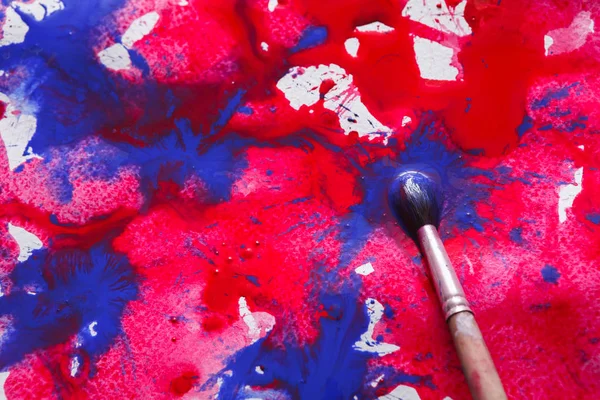 Kolorowe ręcznie malowane tło — Zdjęcie stockowe