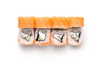 Philadelphia kümesi üzerinde izole beyaz, portre rulo